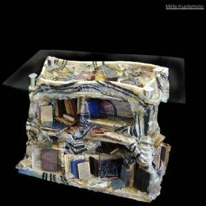 Pardes Foundation - Buenos Aires
Sacred books, resin, polyester
59.05 x 46.8 x 27.56 inches
2000