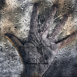 EN LA PALMA DE MI MANO II, Aguafuerte-giclée, 79x79cm, 2010