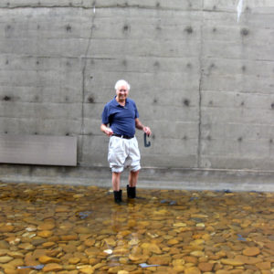 Vista de instalación en el agua.