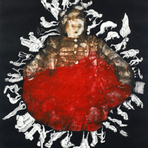 MI MUÑECA, SOLO UNA, Colección Museo Judio HUC NY,    Aguafuerte aguatinta, 99x70cm, 2004